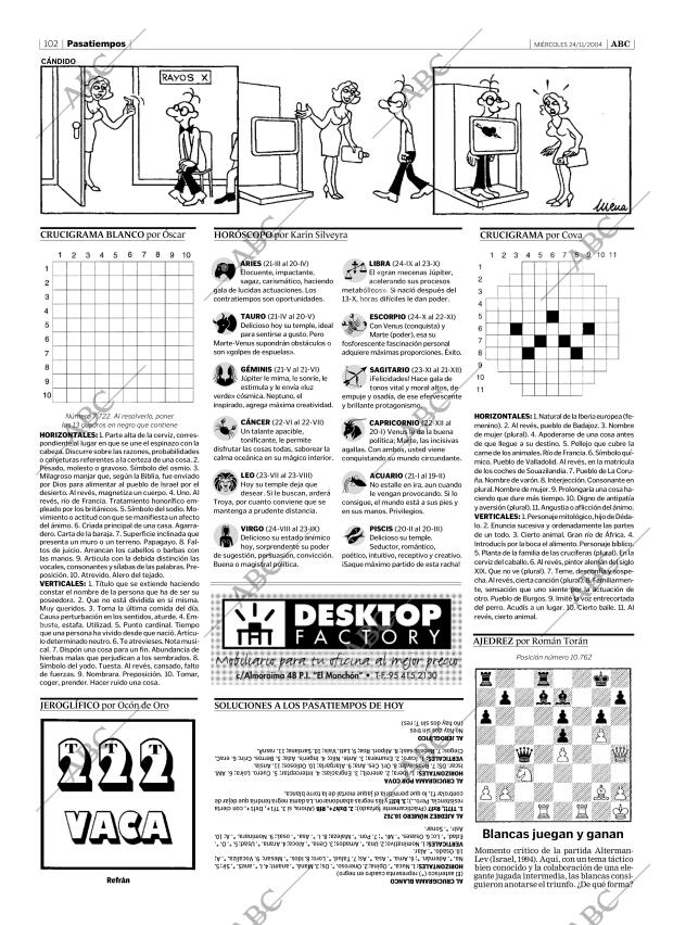 ABC SEVILLA 24-11-2004 página 102