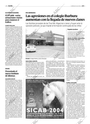 ABC SEVILLA 24-11-2004 página 22