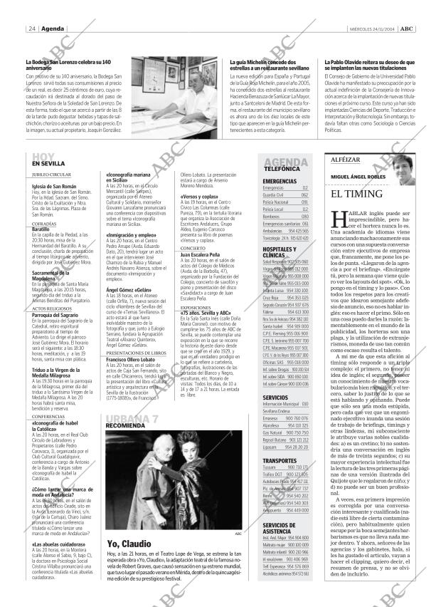 ABC SEVILLA 24-11-2004 página 24