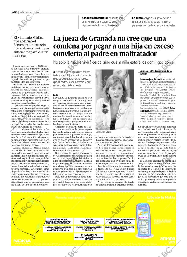 ABC SEVILLA 24-11-2004 página 29
