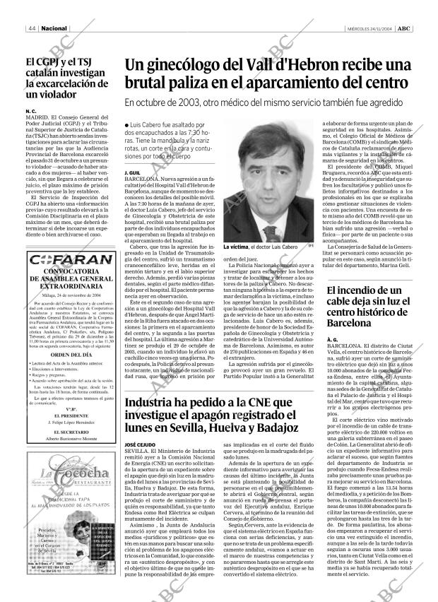 ABC SEVILLA 24-11-2004 página 44