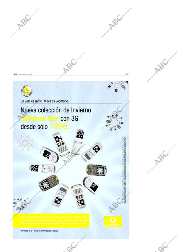 ABC SEVILLA 24-11-2004 página 45
