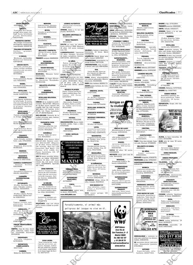 ABC SEVILLA 24-11-2004 página 77