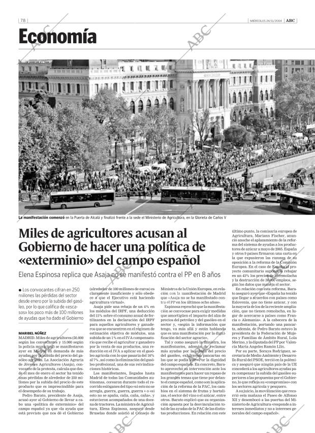 ABC SEVILLA 24-11-2004 página 78