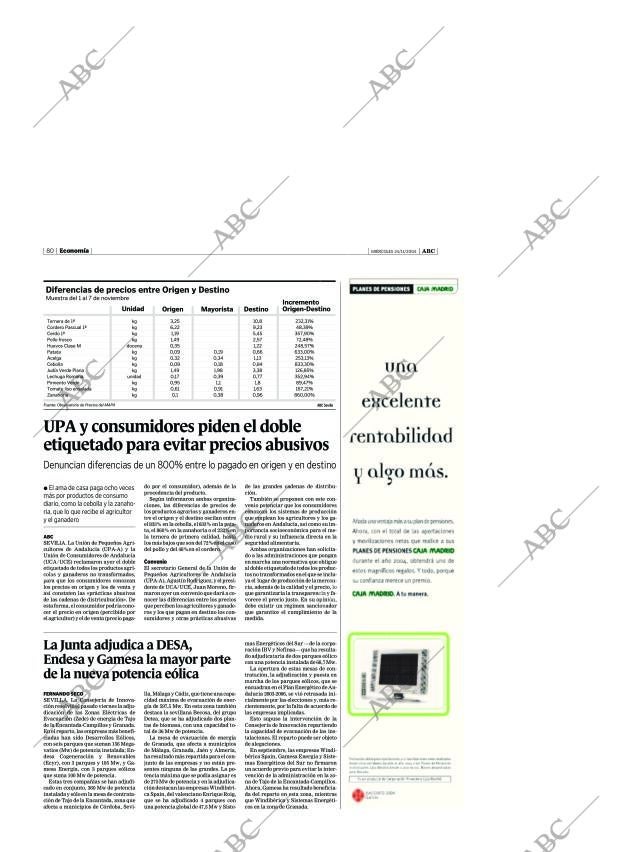 ABC SEVILLA 24-11-2004 página 80
