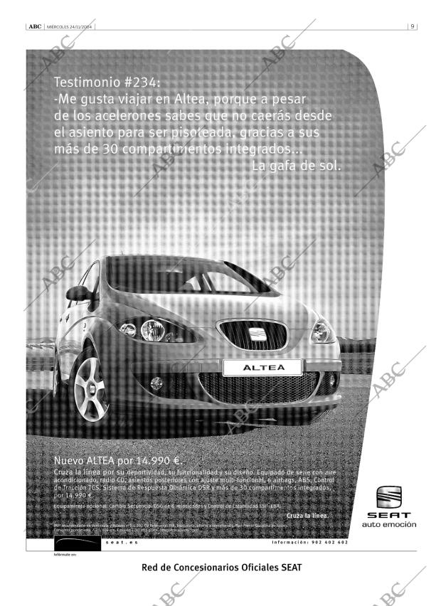 ABC SEVILLA 24-11-2004 página 9