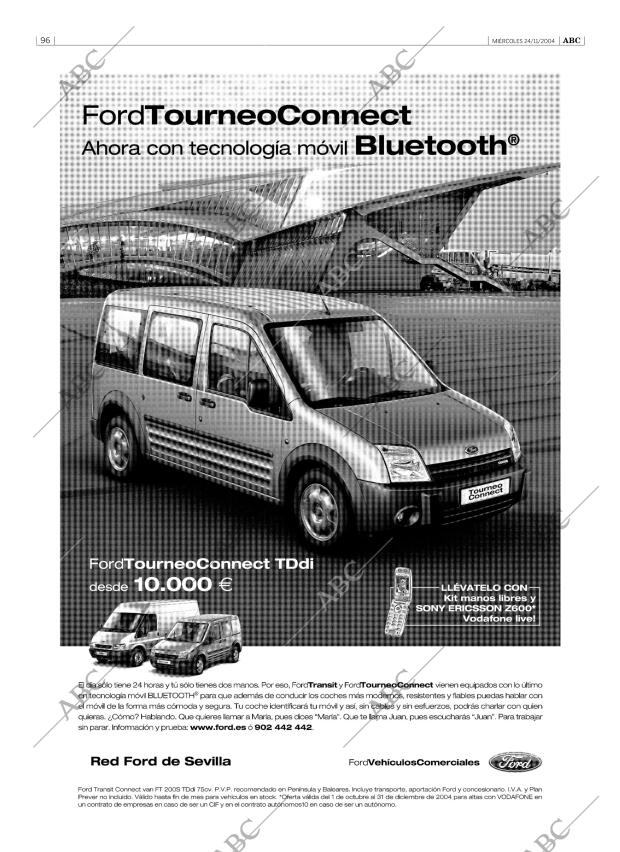 ABC SEVILLA 24-11-2004 página 96