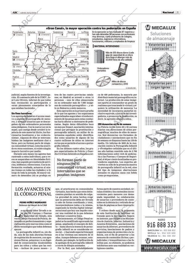 ABC CORDOBA 25-11-2004 página 21