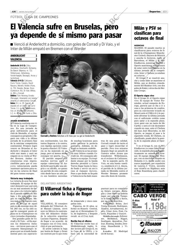 ABC SEVILLA 25-11-2004 página 103