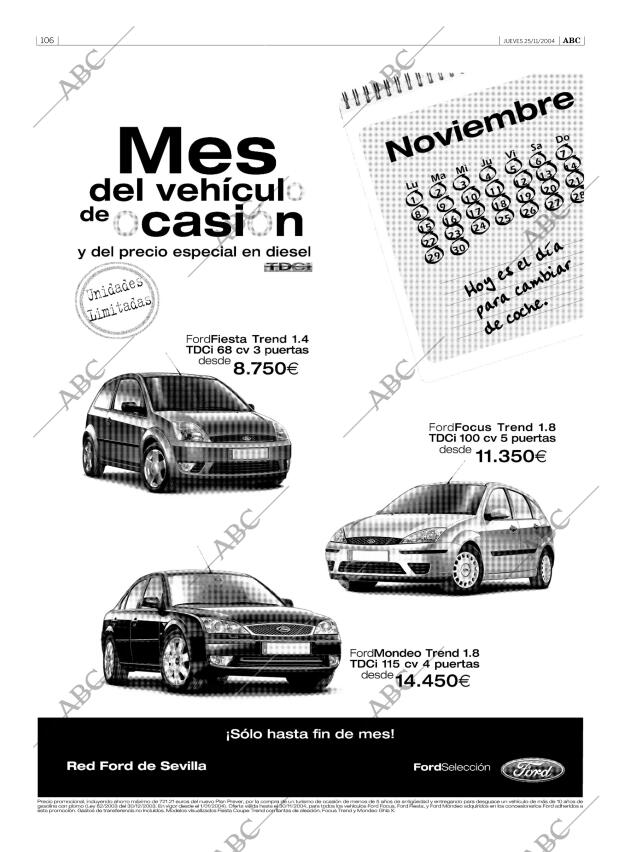 ABC SEVILLA 25-11-2004 página 106