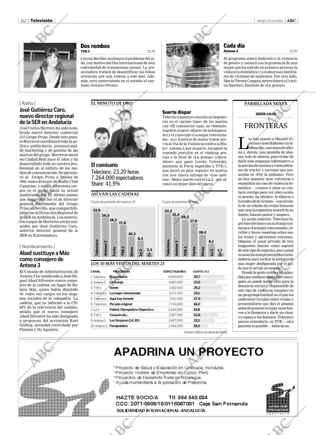 ABC SEVILLA 25-11-2004 página 112