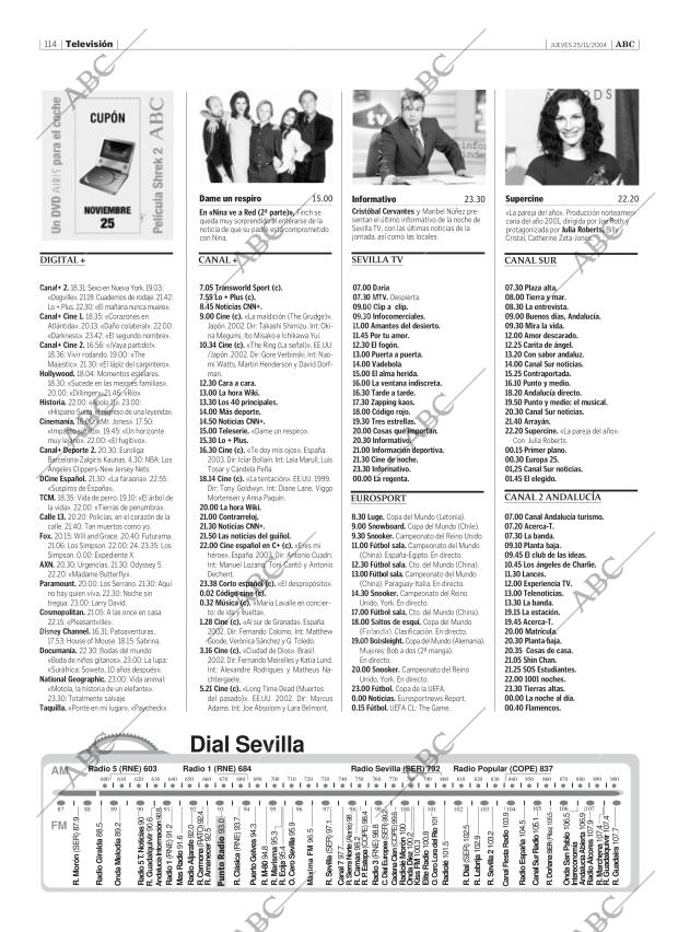 ABC SEVILLA 25-11-2004 página 114