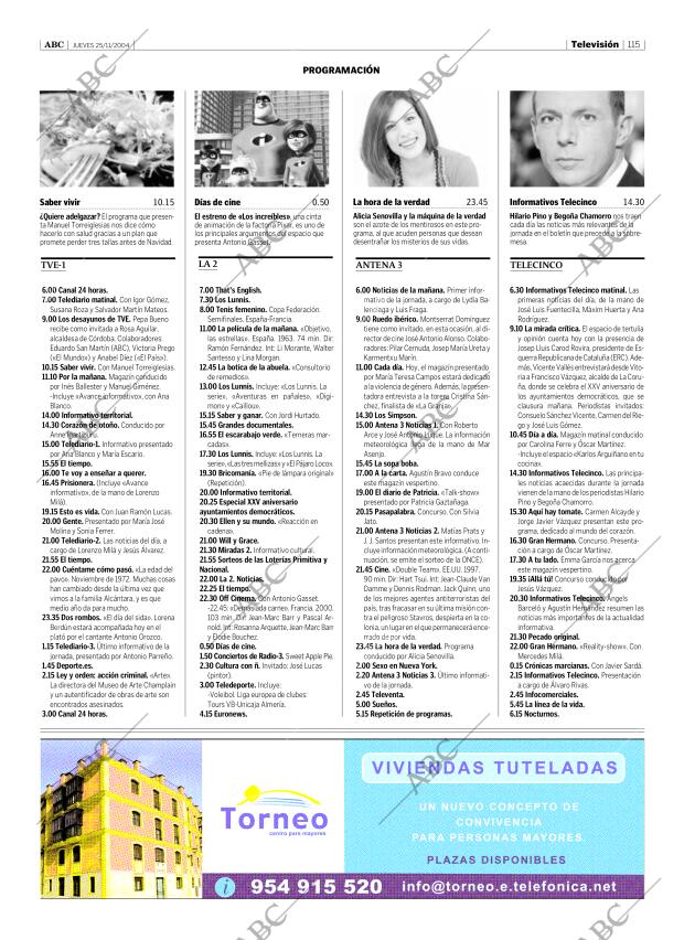 ABC SEVILLA 25-11-2004 página 115