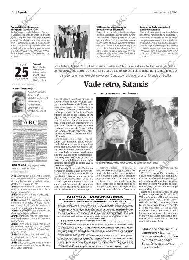 ABC SEVILLA 25-11-2004 página 24