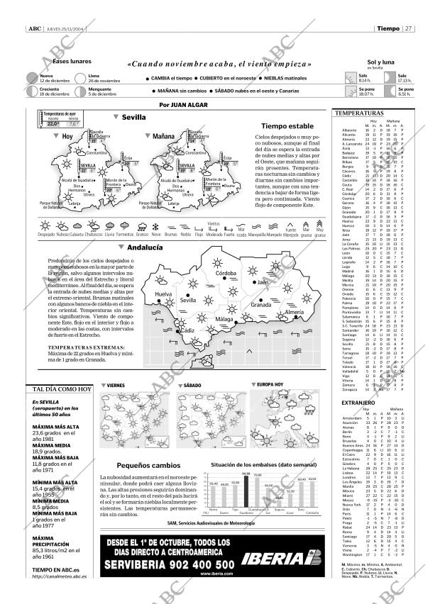 ABC SEVILLA 25-11-2004 página 27