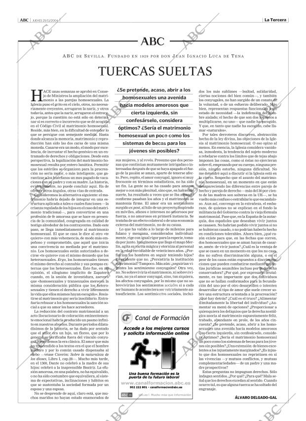 ABC SEVILLA 25-11-2004 página 3