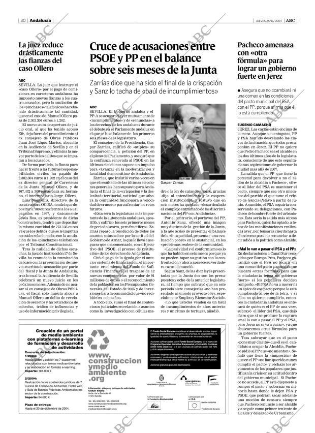 ABC SEVILLA 25-11-2004 página 30
