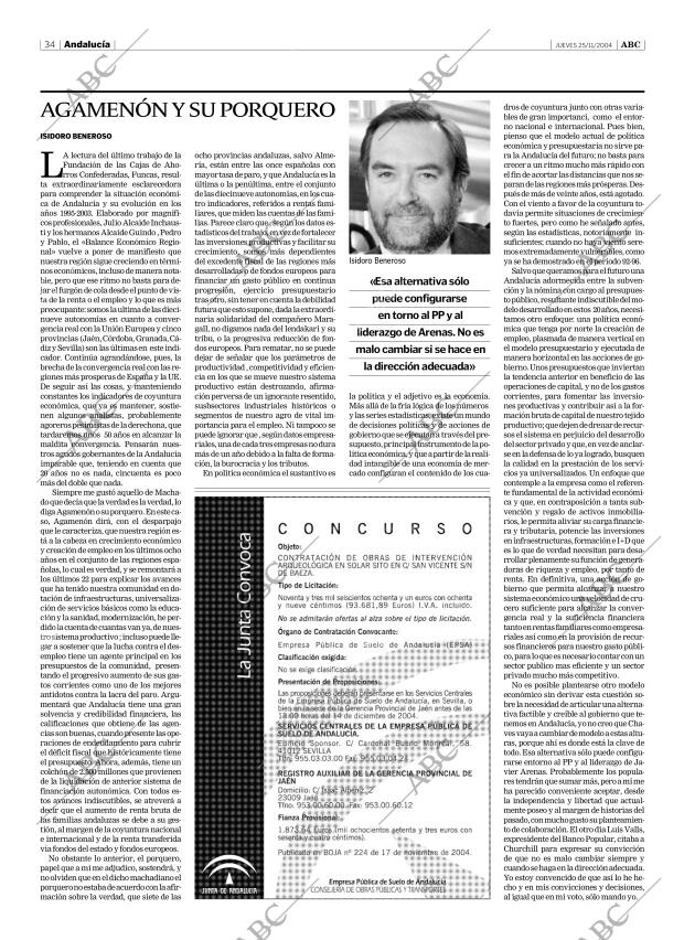 ABC SEVILLA 25-11-2004 página 34
