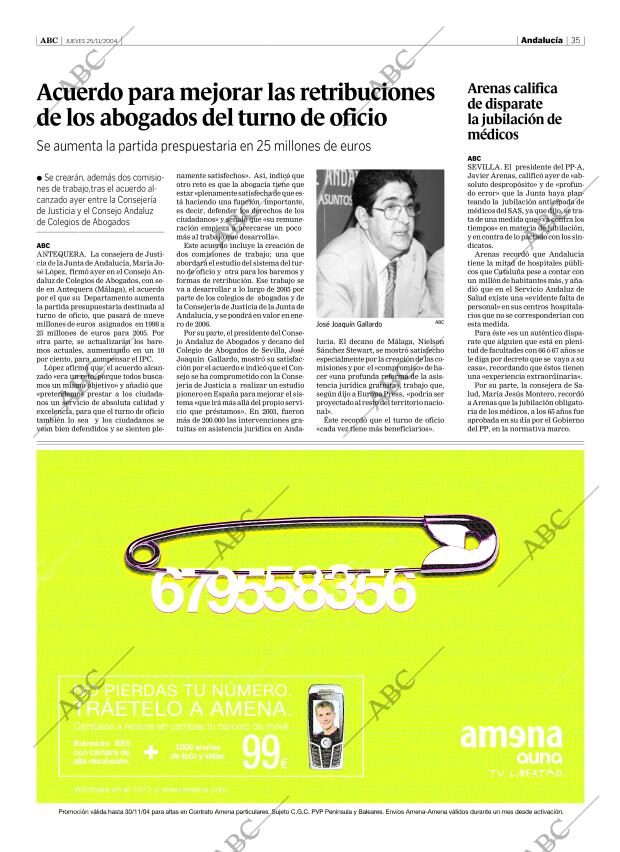 ABC SEVILLA 25-11-2004 página 35