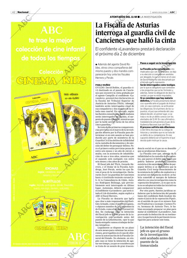 ABC SEVILLA 25-11-2004 página 42