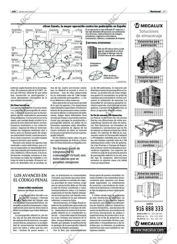 ABC SEVILLA 25-11-2004 página 47
