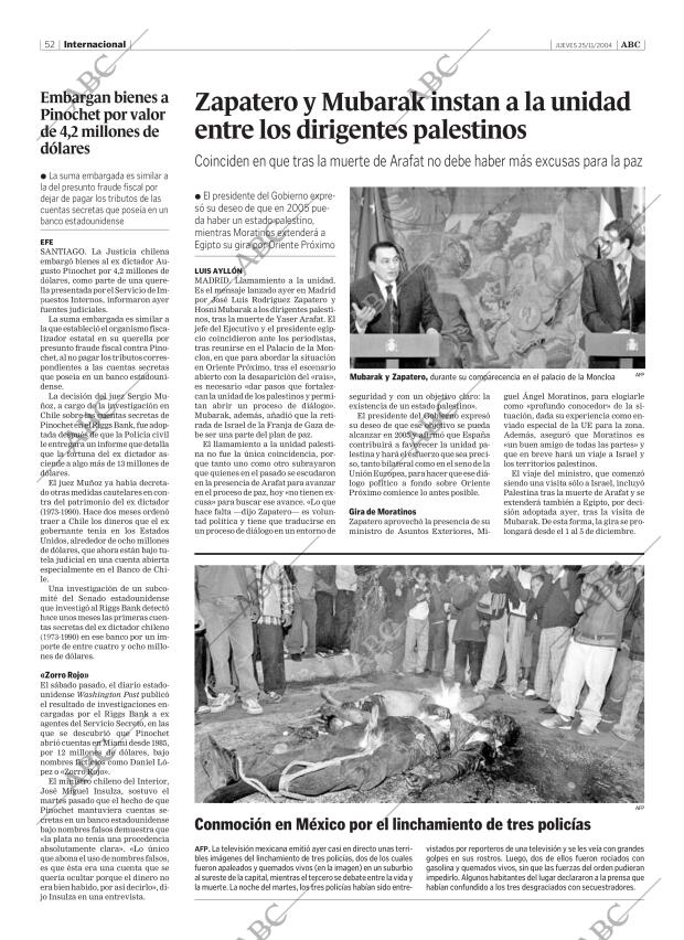 ABC SEVILLA 25-11-2004 página 52