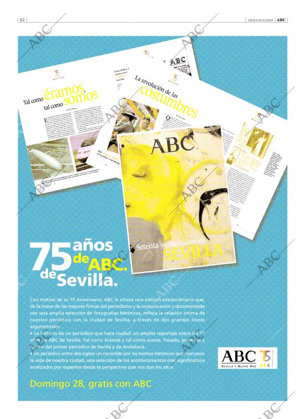 ABC SEVILLA 25-11-2004 página 62
