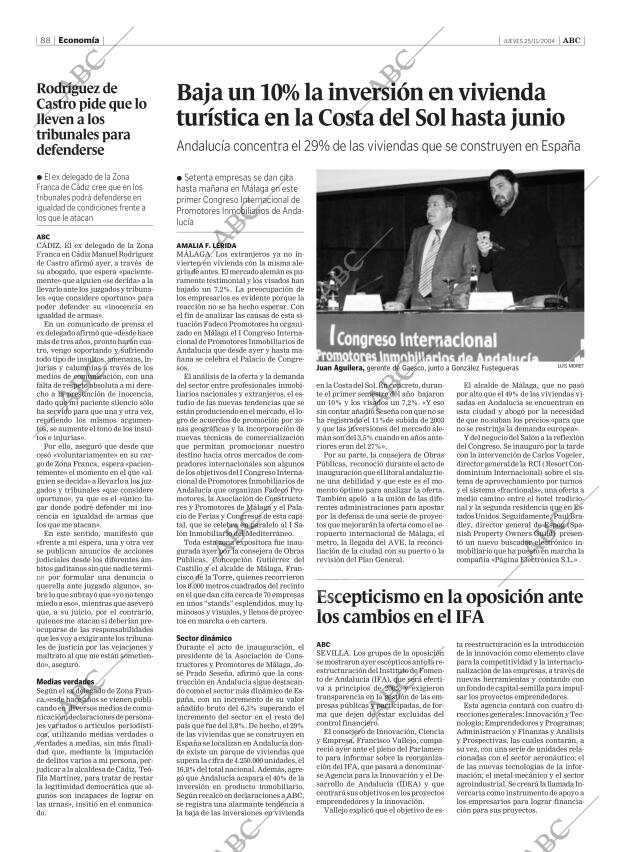 ABC SEVILLA 25-11-2004 página 88