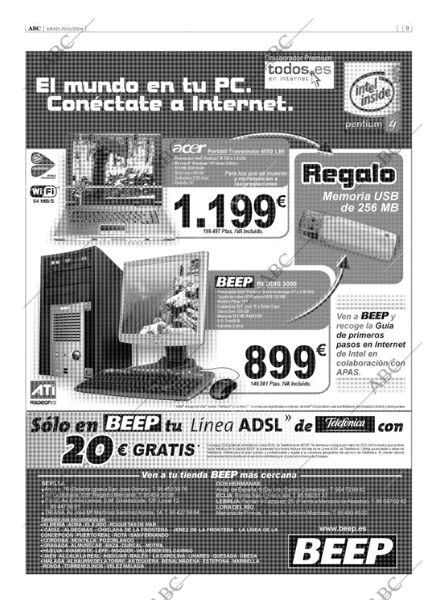 ABC SEVILLA 25-11-2004 página 9