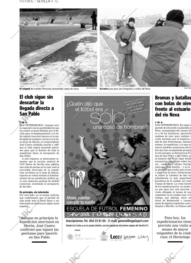 ABC SEVILLA 25-11-2004 página 98