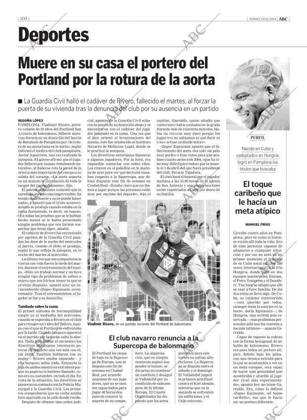 ABC MADRID 26-11-2004 página 100