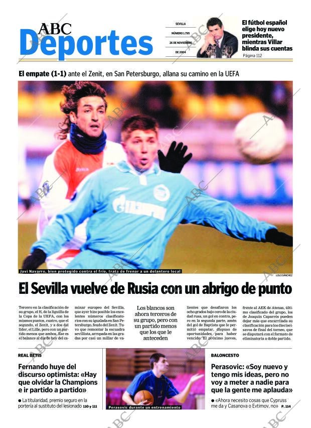 ABC SEVILLA 26-11-2004 página 103