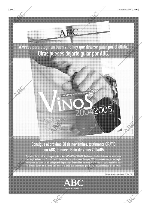 ABC SEVILLA 26-11-2004 página 108