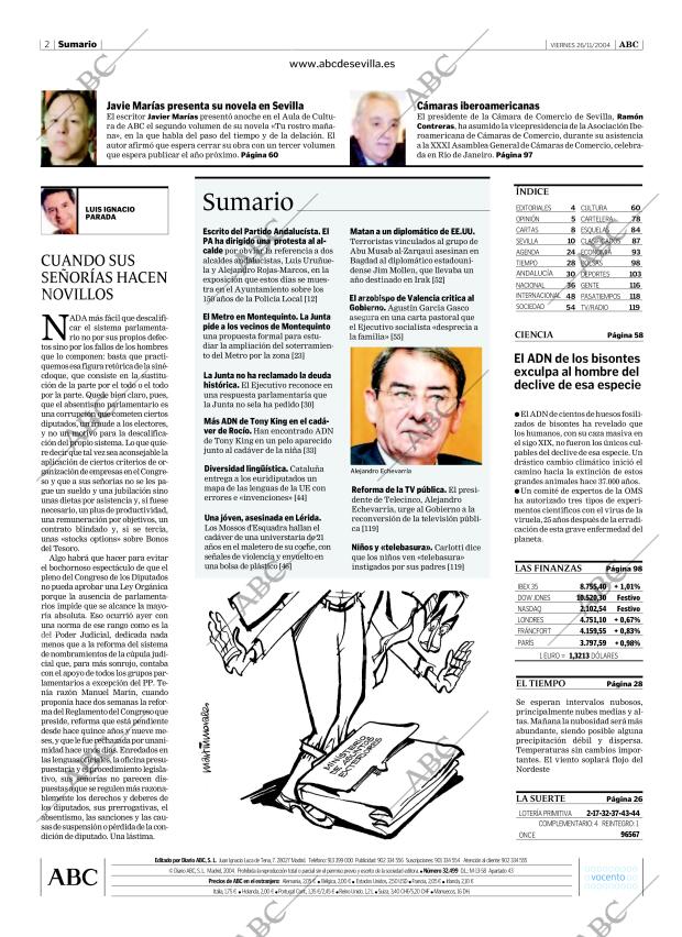 ABC SEVILLA 26-11-2004 página 2