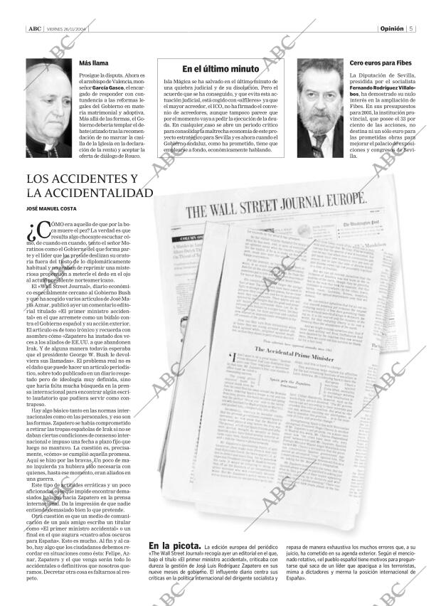 ABC SEVILLA 26-11-2004 página 5