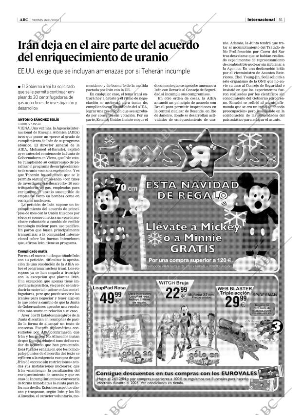 ABC SEVILLA 26-11-2004 página 51