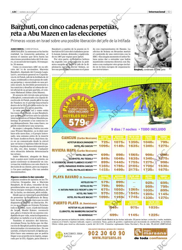 ABC SEVILLA 26-11-2004 página 53