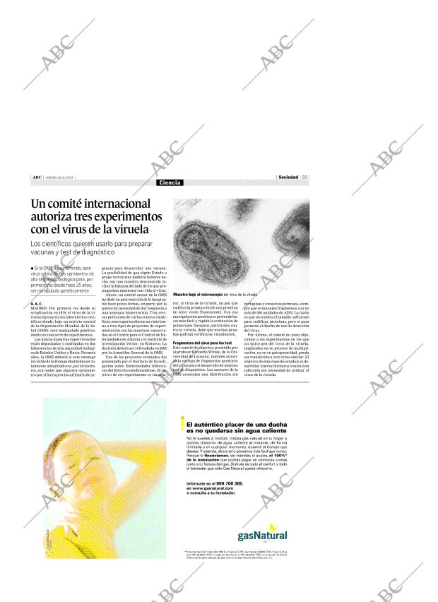 ABC SEVILLA 26-11-2004 página 59