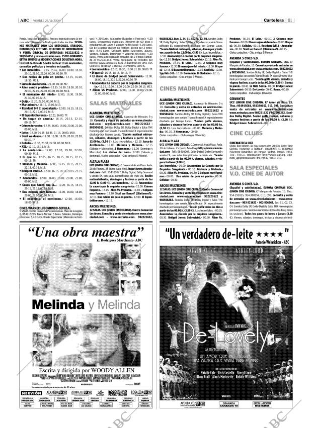 ABC SEVILLA 26-11-2004 página 81
