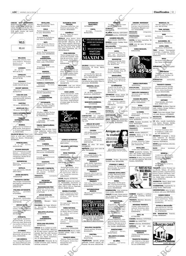 ABC SEVILLA 26-11-2004 página 91