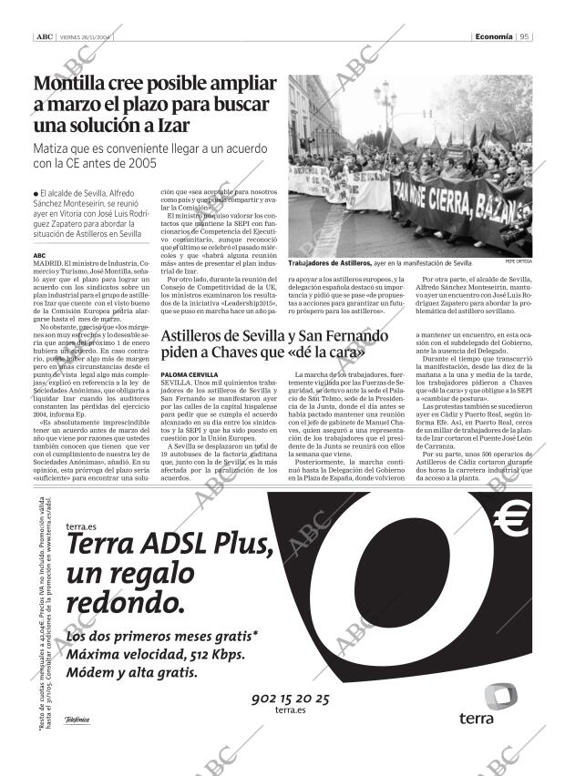 ABC SEVILLA 26-11-2004 página 95