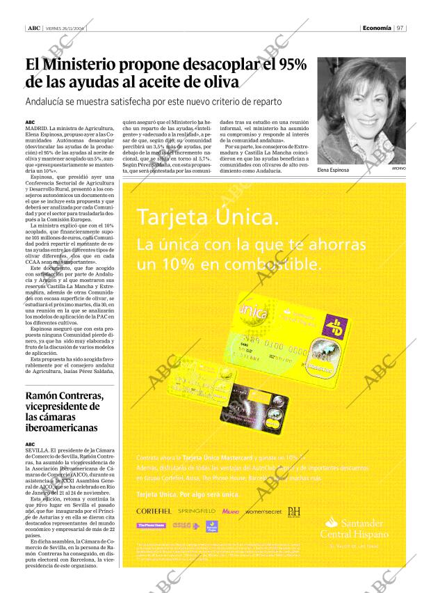 ABC SEVILLA 26-11-2004 página 97