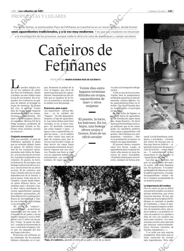 ABC MADRID 27-11-2004 página 110