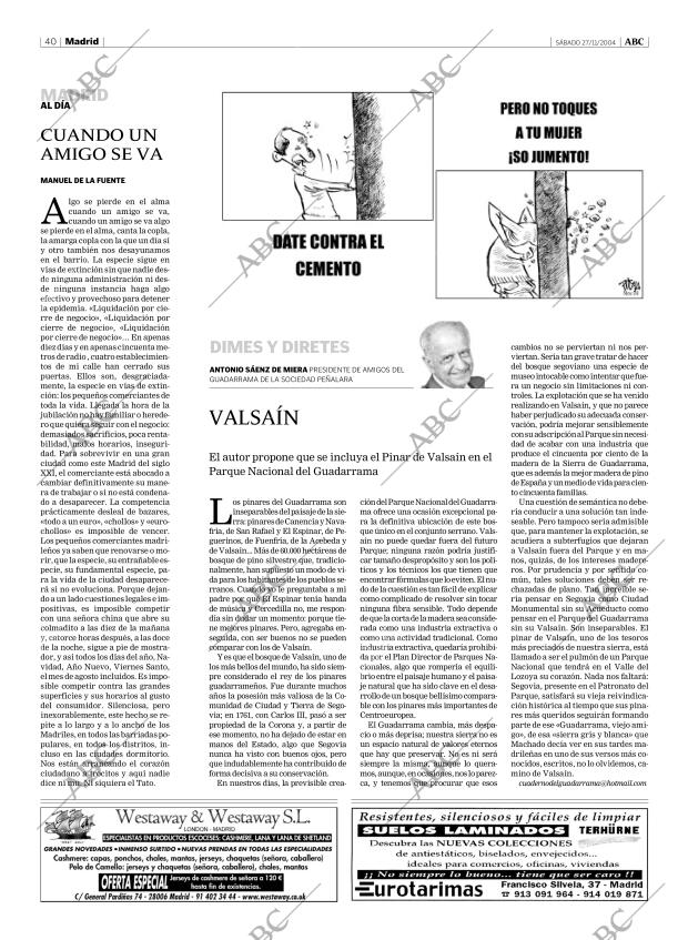 ABC MADRID 27-11-2004 página 40