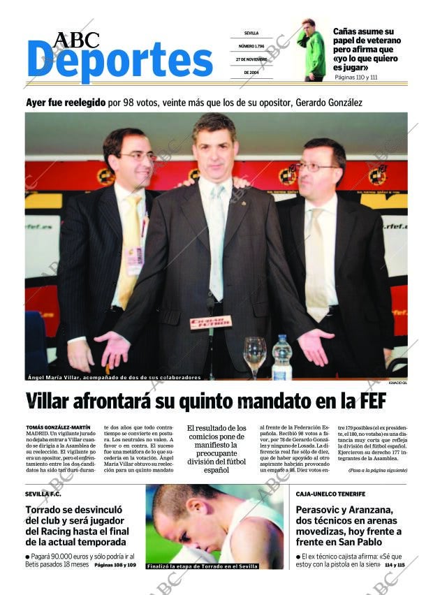 ABC SEVILLA 27-11-2004 página 103