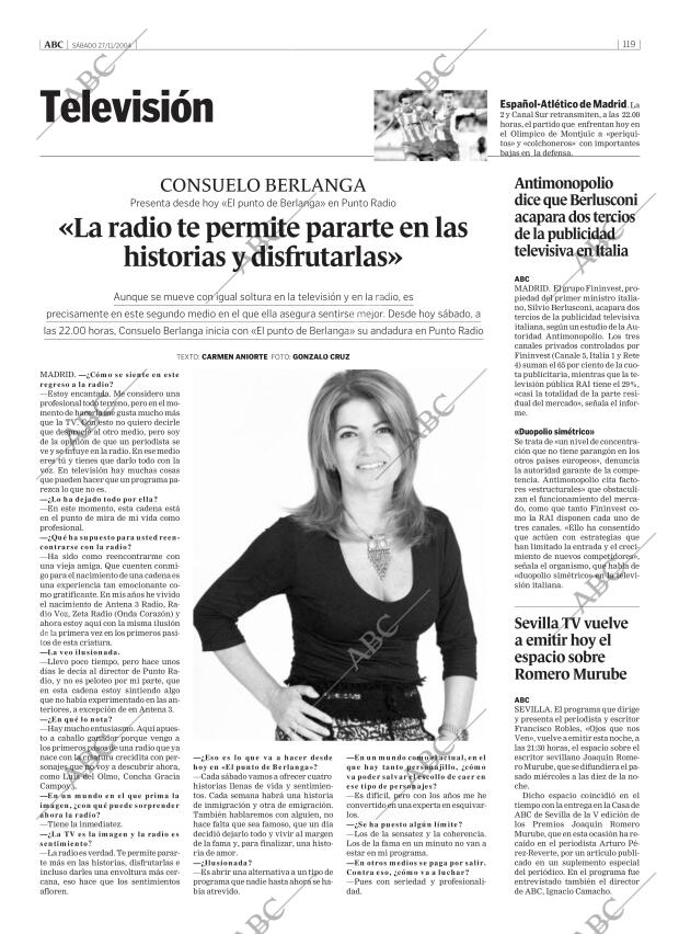 ABC SEVILLA 27-11-2004 página 119