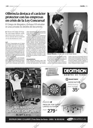 ABC SEVILLA 27-11-2004 página 19