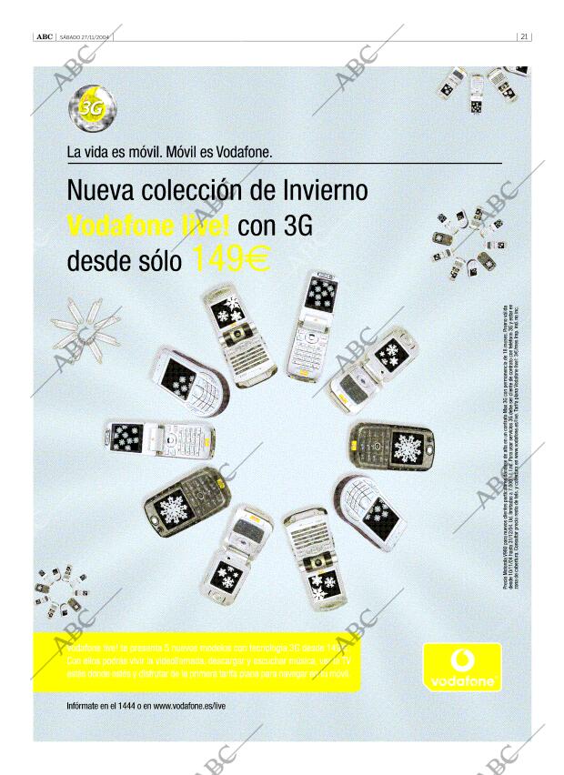 ABC SEVILLA 27-11-2004 página 21