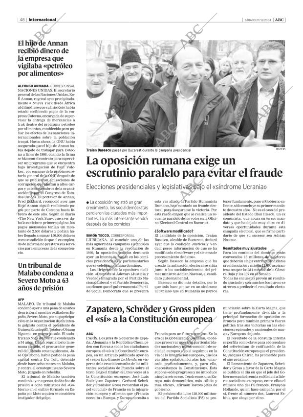 ABC SEVILLA 27-11-2004 página 48