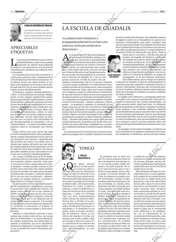 ABC SEVILLA 27-11-2004 página 6